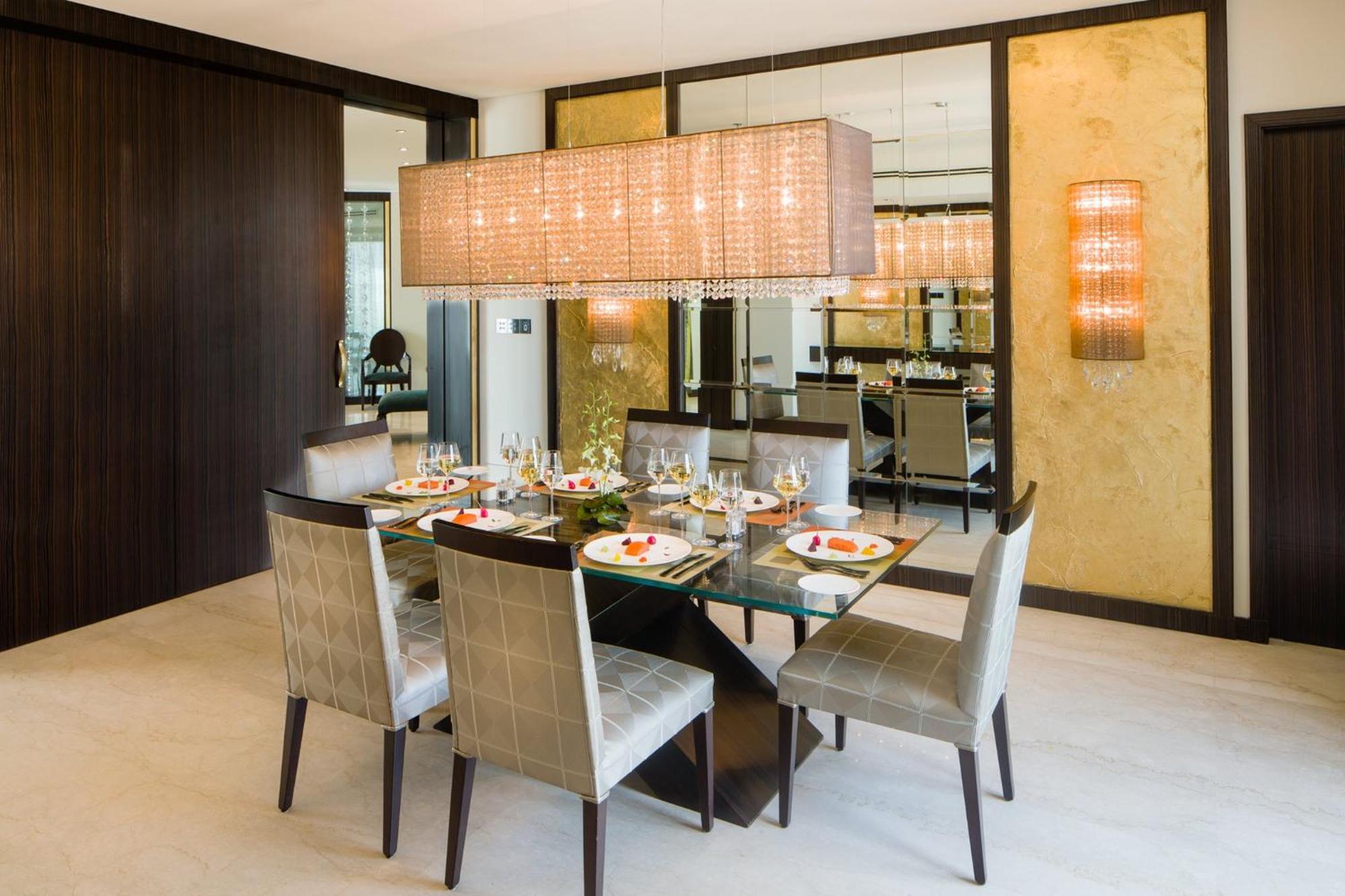Mandarin Oriental Al Faisaliah, Ер-Ріяд Екстер'єр фото A dining room